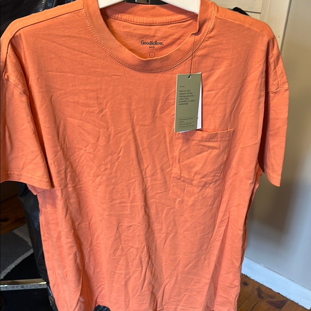 Goodfellow & Co Men's Orange T-Shirt